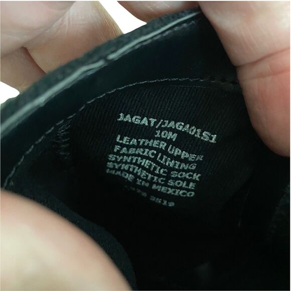 Steve Madden Size 10 Jagat Booties Black Suede Croc Pointed Toe Block Heel Ankle - Picture 2 of 11